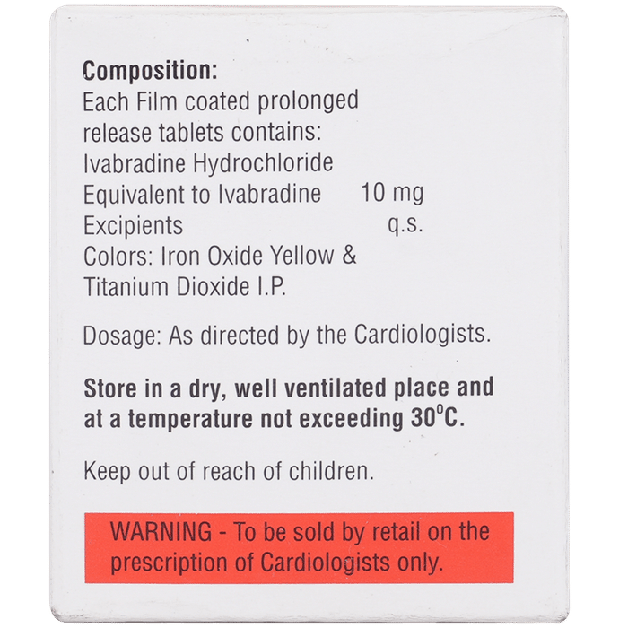 Ivabrad OD 10 Tablet PR