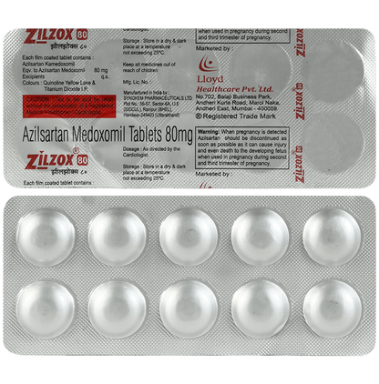 Zilzox 80 Tablet - Classic Derma