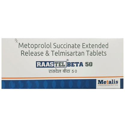 Raastel Beta 50 Tablet ER - Classic Derma