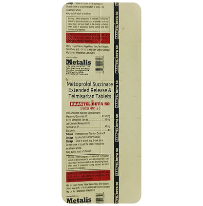 Raastel Beta 50 Tablet ER