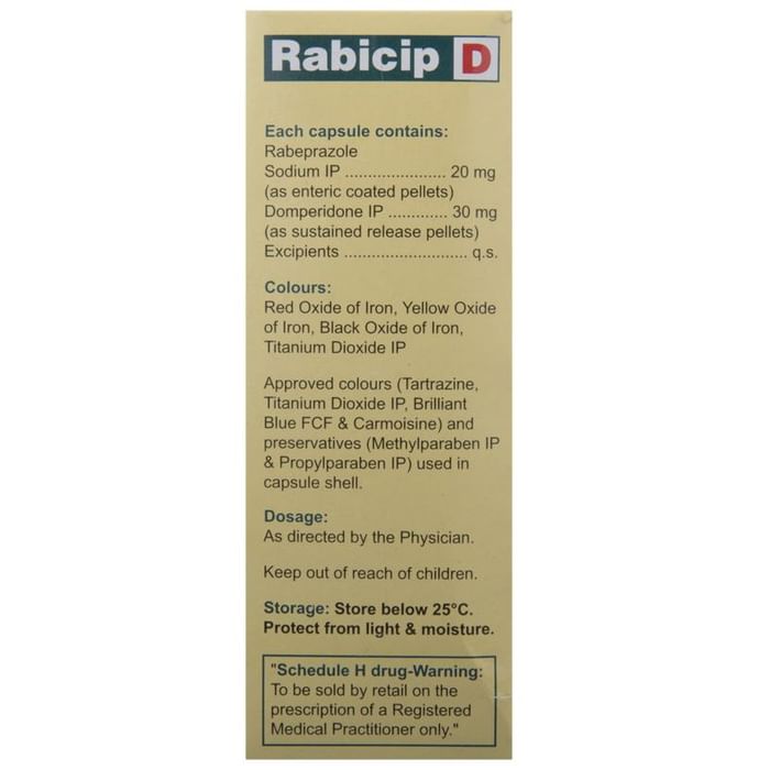 Rabicip D Capsule SR