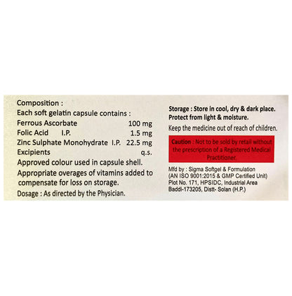 Ferrotech-XT Softgel Capsule
