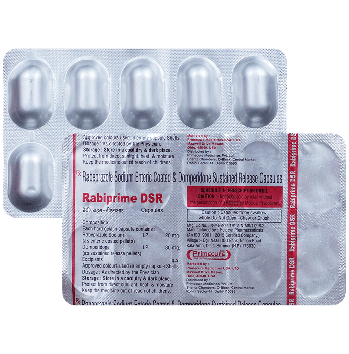 Rabiprime DSR Capsule - Classic Derma
