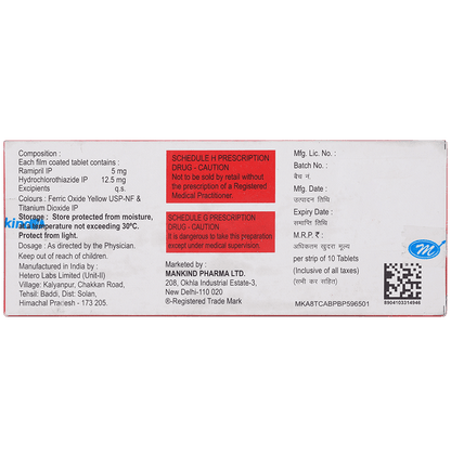 Ramihart-H 5 Tablet
