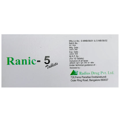 Ranic 5 Tablet