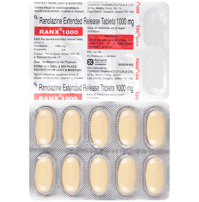 Ranx 1000 Tablet ER - Classic Derma