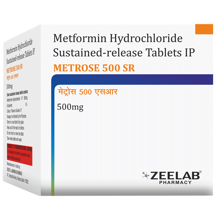 Metrose 500mg Tablet SR - Classic Derma