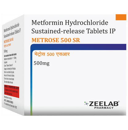 Metrose 500mg Tablet SR - Classic Derma