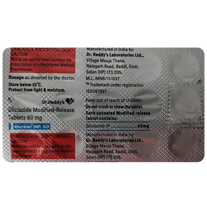 Reclide MR 60 Tablet