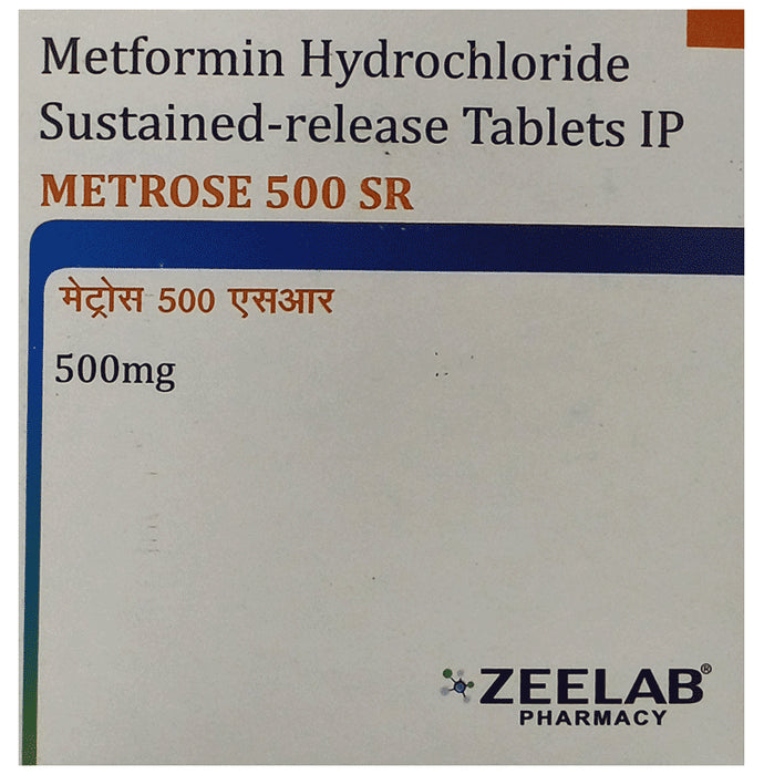 Metrose 500mg Tablet SR - Classic Derma