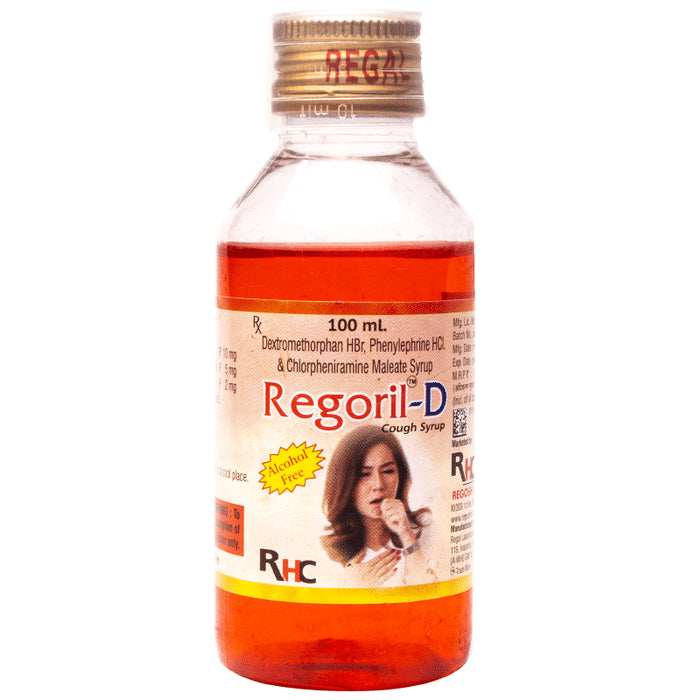 Regoril-D Syrup Alcohol Free - Classic Derma