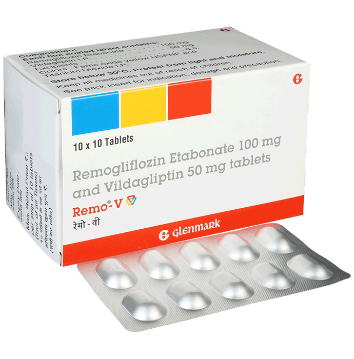 Remo V 100mg/50mg Tablet - Classic Derma