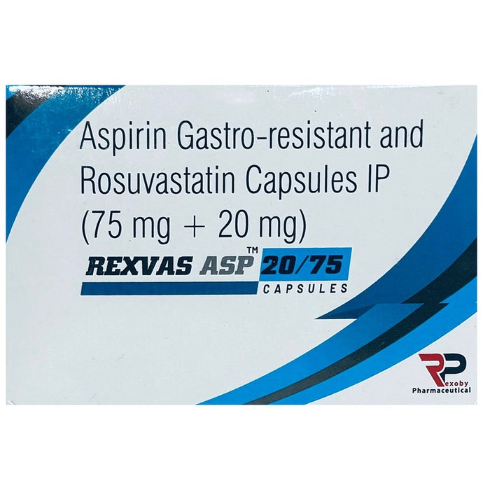 Rexvas ASP 20/75 Capsule - Classic Derma
