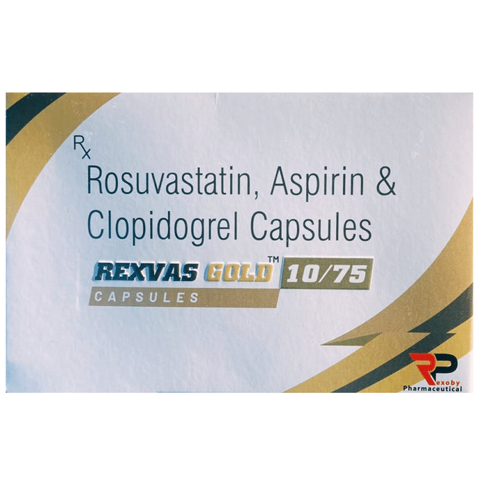 Rexvas Gold 10/75 Capsule - Classic Derma