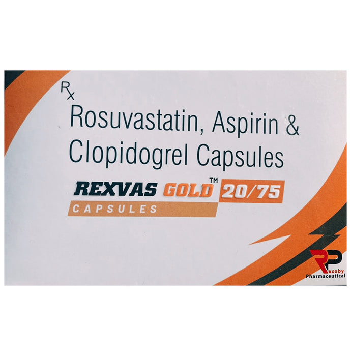 Rexvas Gold 20/75 Capsule - Classic Derma