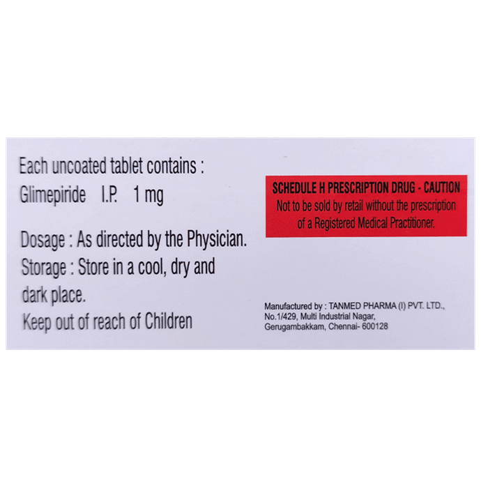 Zayoryl 1 Tablet