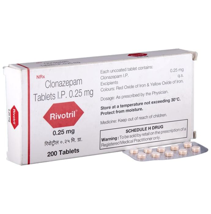 Rivotril 0.25mg Tablet - Classic Derma
