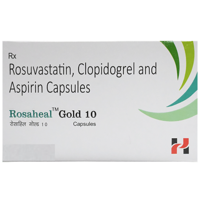 Rosaheal Gold 10 Capsule - Classic Derma