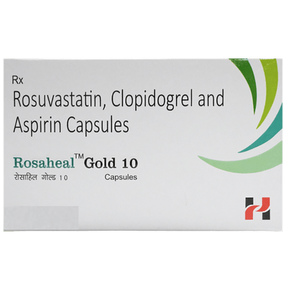 Rosaheal Gold 10 Capsule - Classic Derma