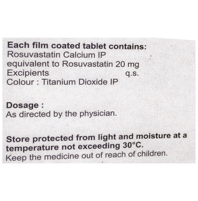 Rosave 20 Tablet