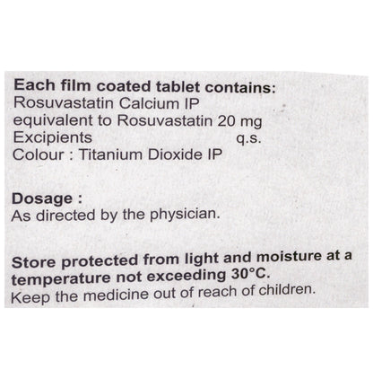 Rosave 20 Tablet
