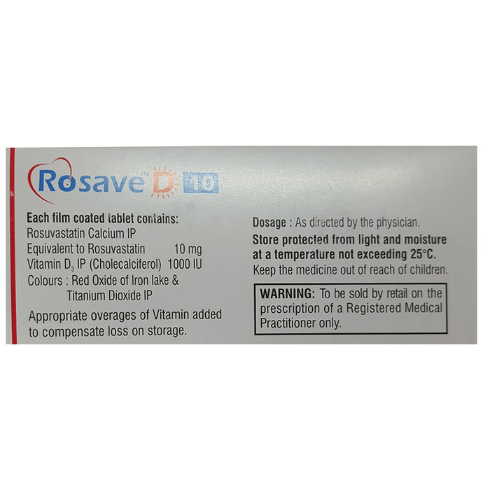 Rosave D 10 Tablet