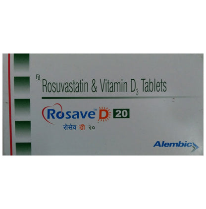 Rosave D 20 Tablet - Classic Derma