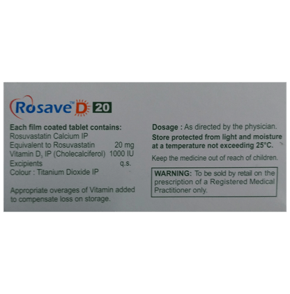 Rosave D 20 Tablet