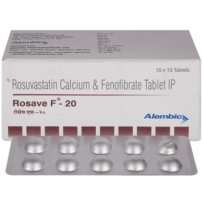Rosave F 20 Tablet - Classic Derma