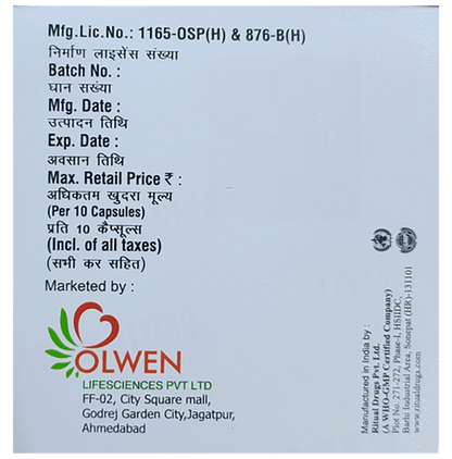 Rosawen Gold 10 Capsule