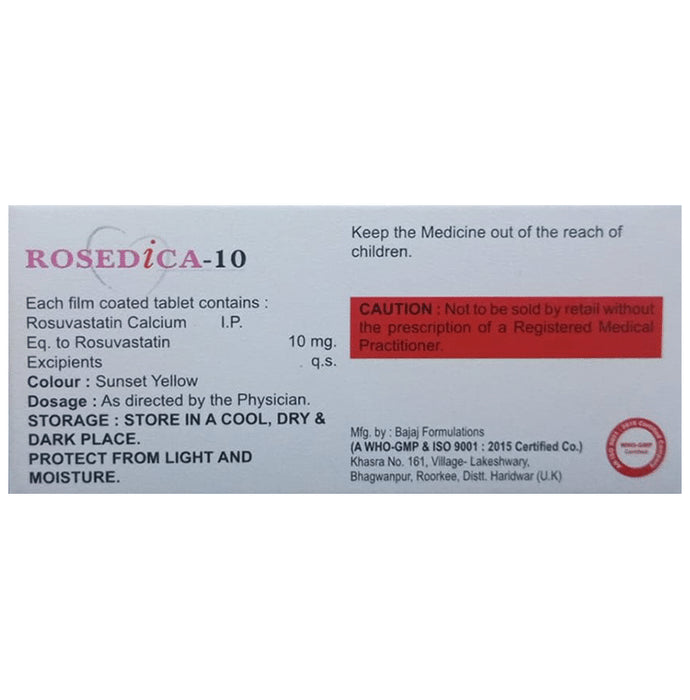 Rosedica 10 Tablet