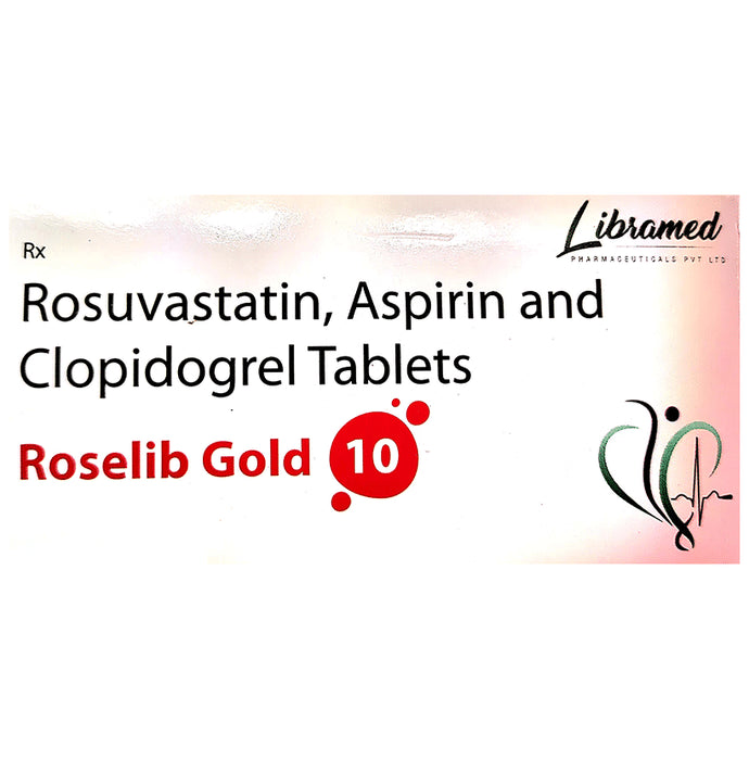 Roselib Gold 10 Tablet - Classic Derma