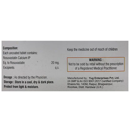 Rosiynx 20mg Tablet