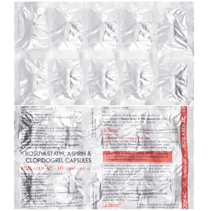 Roslaren AC 75mg/10mg/75mg Capsule - Classic Derma