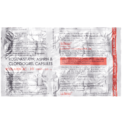 Roslaren AC 75mg/10mg/75mg Capsule