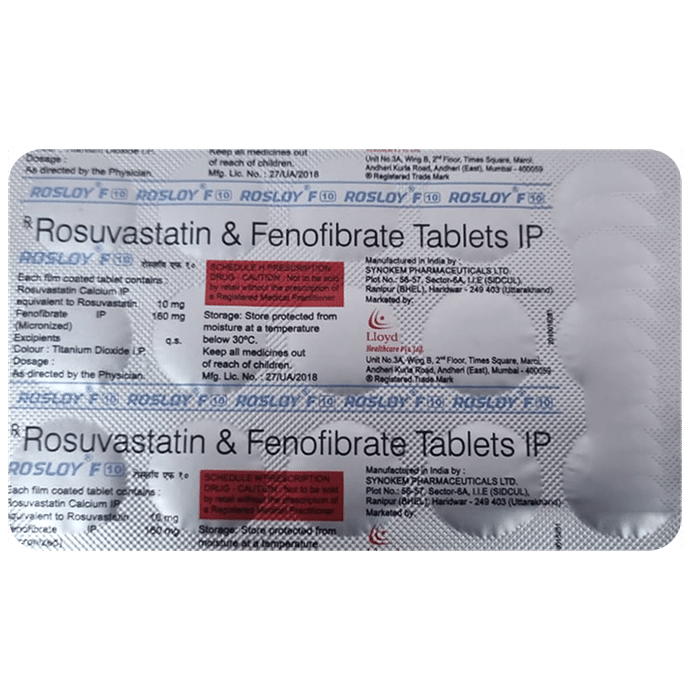 Rosloy F 10 Tablet