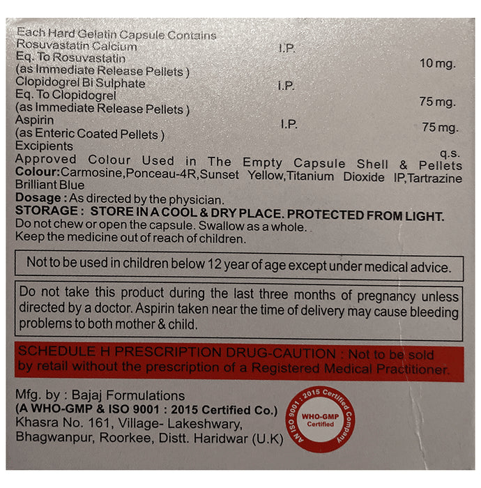 Rosnell Gold 10 Capsule IR
