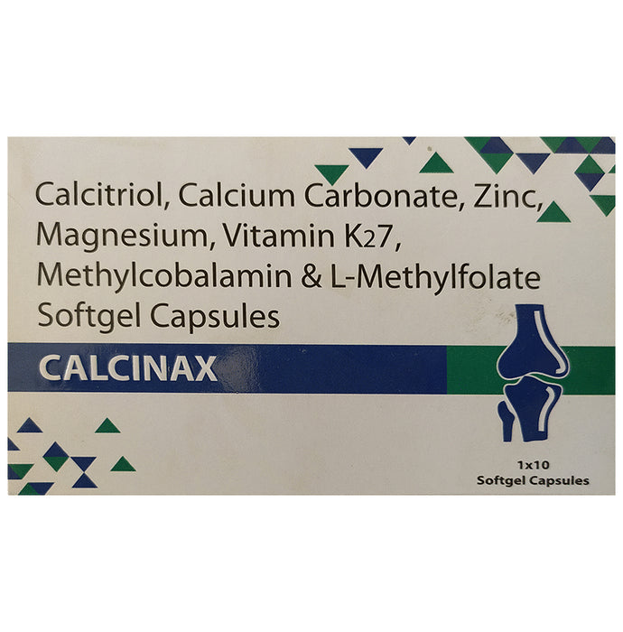 Calcinax Softgel Capsule - Classic Derma