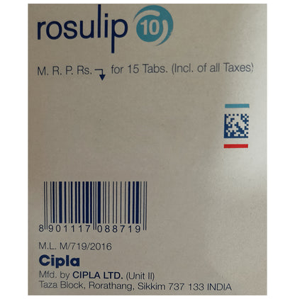 Rosulip 10 Tablet