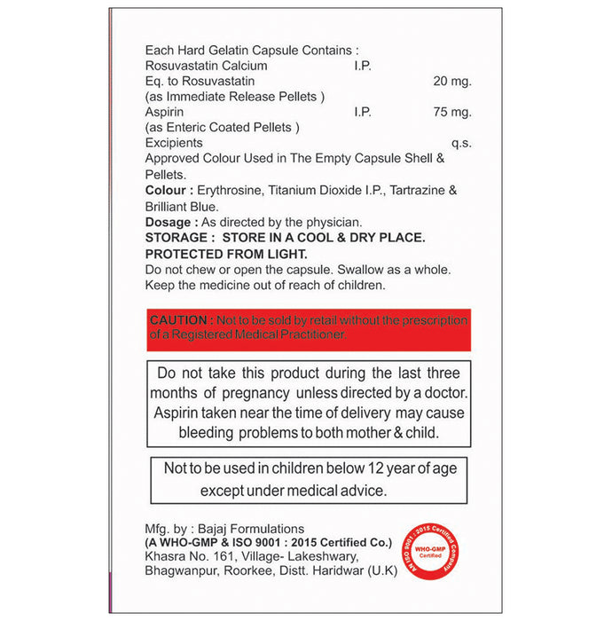 Rosuquid-A 20 75 Capsule IR