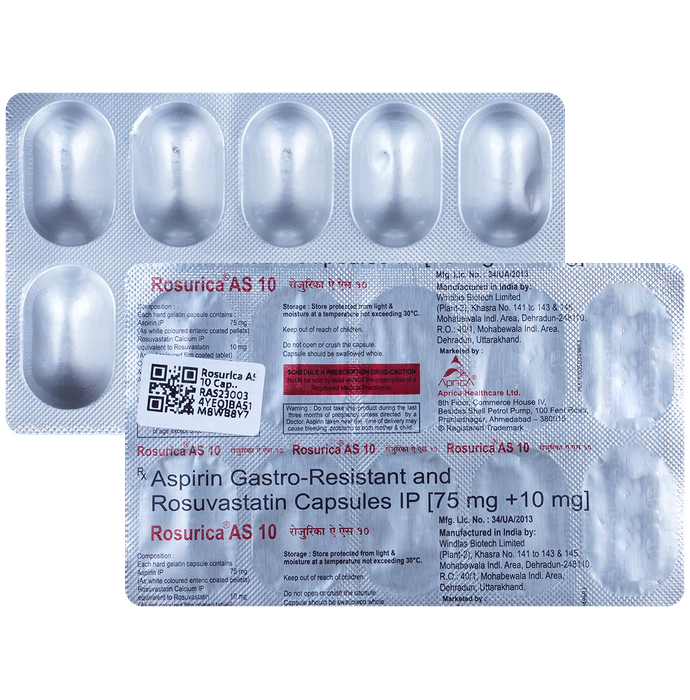 Rosurica AS 10 Capsule - Classic Derma