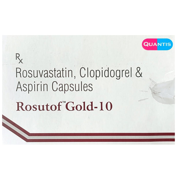 Rosutof-Gold 10 Capsule - Classic Derma