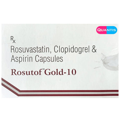 Rosutof-Gold 10 Capsule - Classic Derma