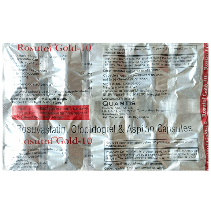 Rosutof-Gold 10 Capsule