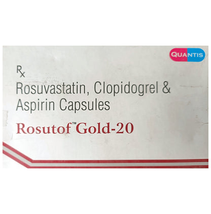 Rosutof-Gold 20 Capsule - Classic Derma