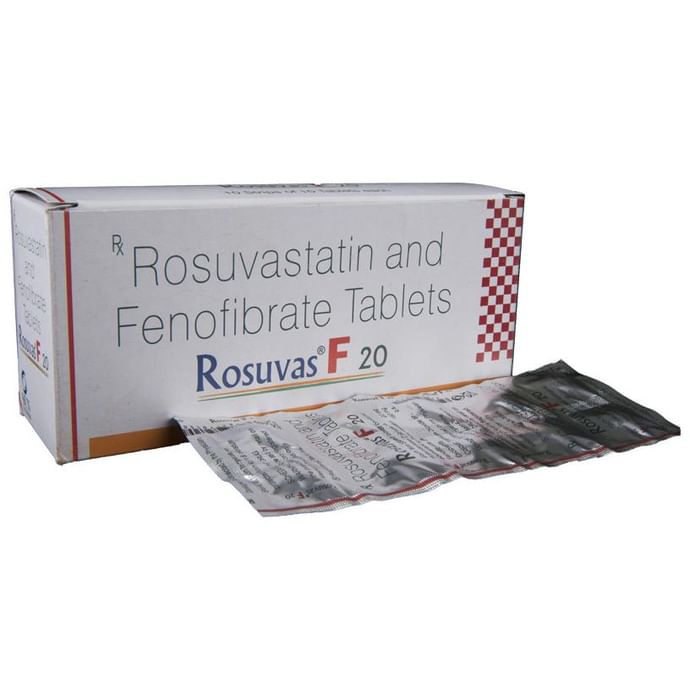 Rosuvas F 20 Tablet - Classic Derma
