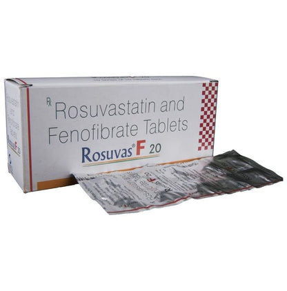 Rosuvas F 20 Tablet - Classic Derma
