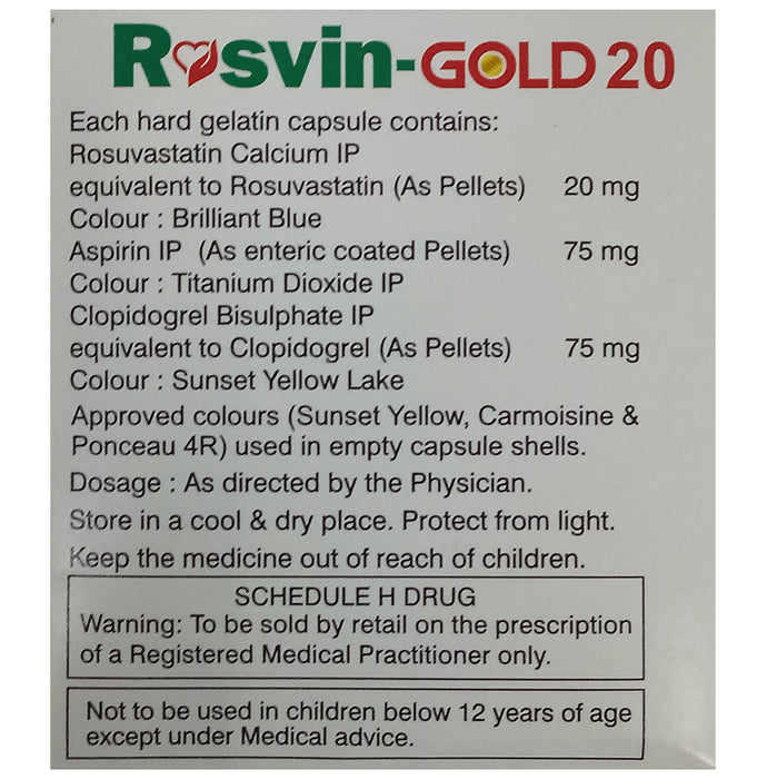 Rosvin-Gold 20 Capsule