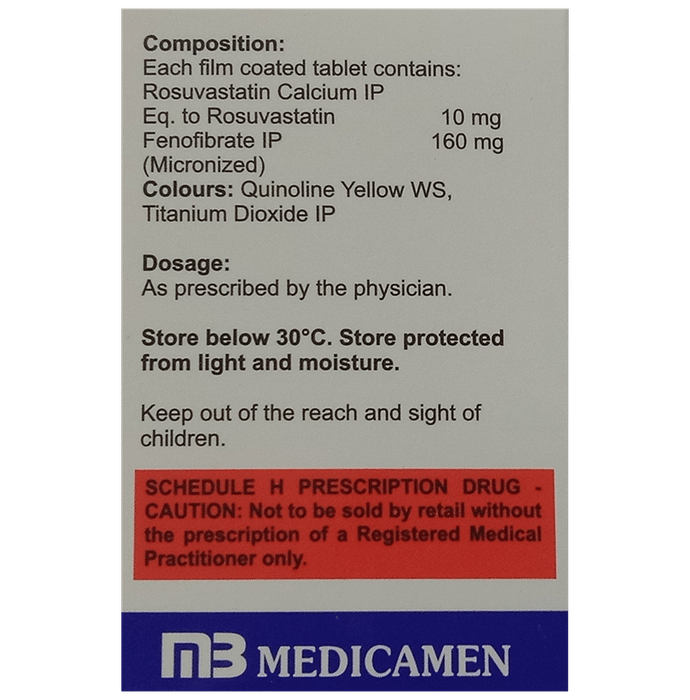 Roswow F 10/160 Tablet