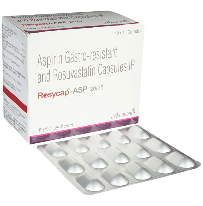 Rosycap-ASP 20/75 Capsule - Classic Derma